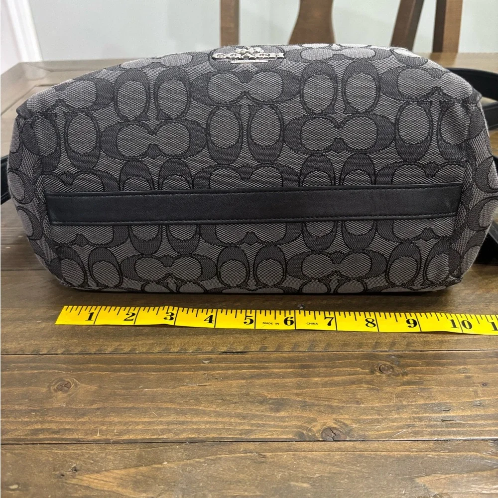 Coach Signature Small Dufflette Bag in Classic Jacquard